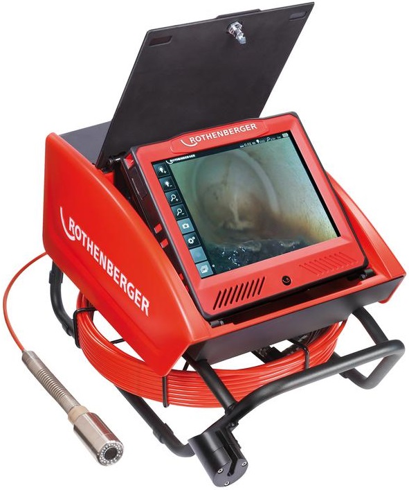 Kamerová stanice pro velké průměry potrubí s možností trasování.